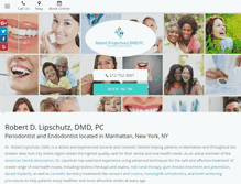 Tablet Screenshot of drlipschutz.com